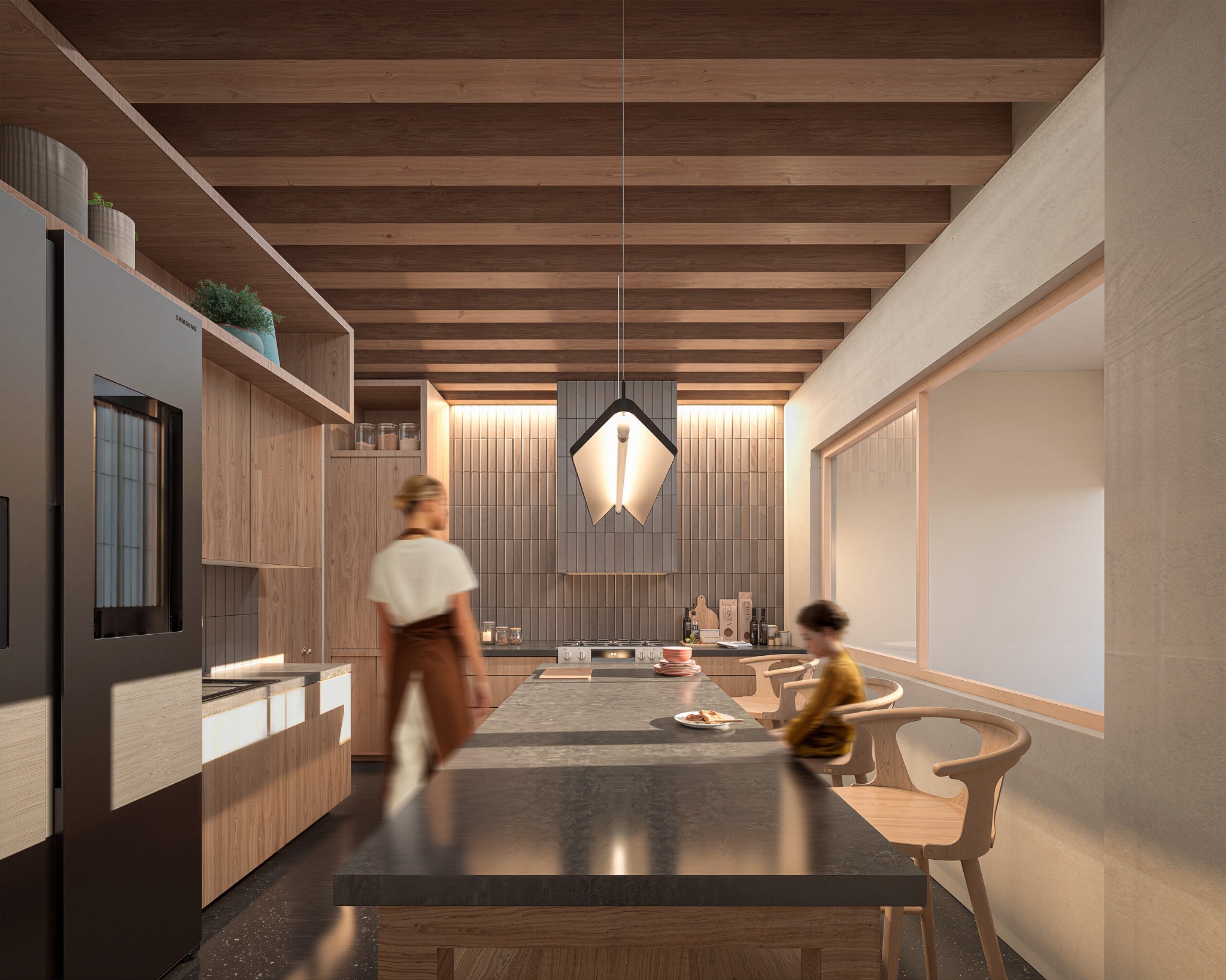 Cocina de Casa Luna